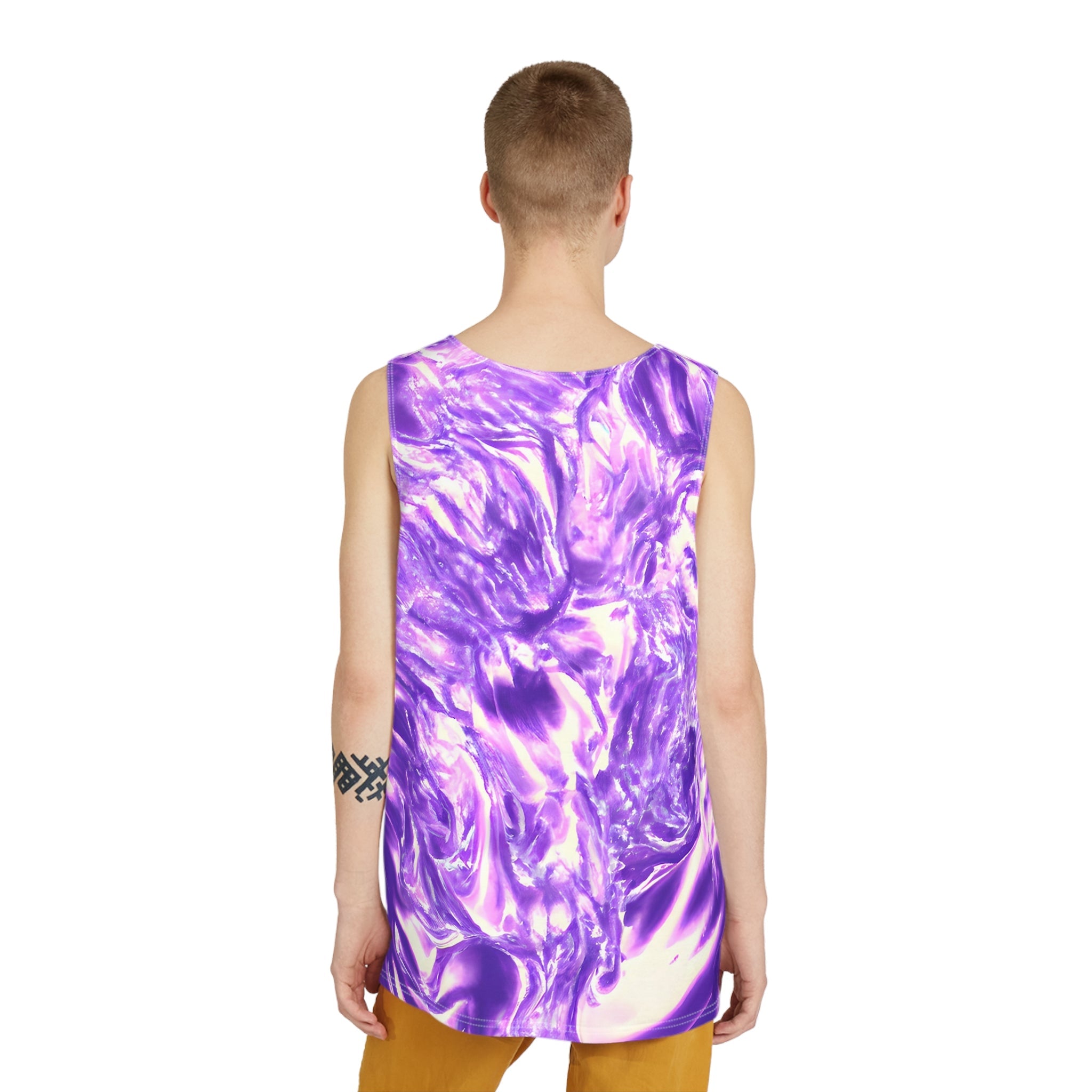 All Over Prints - Men's Lavender Mist Tank Top - Acid Daddy