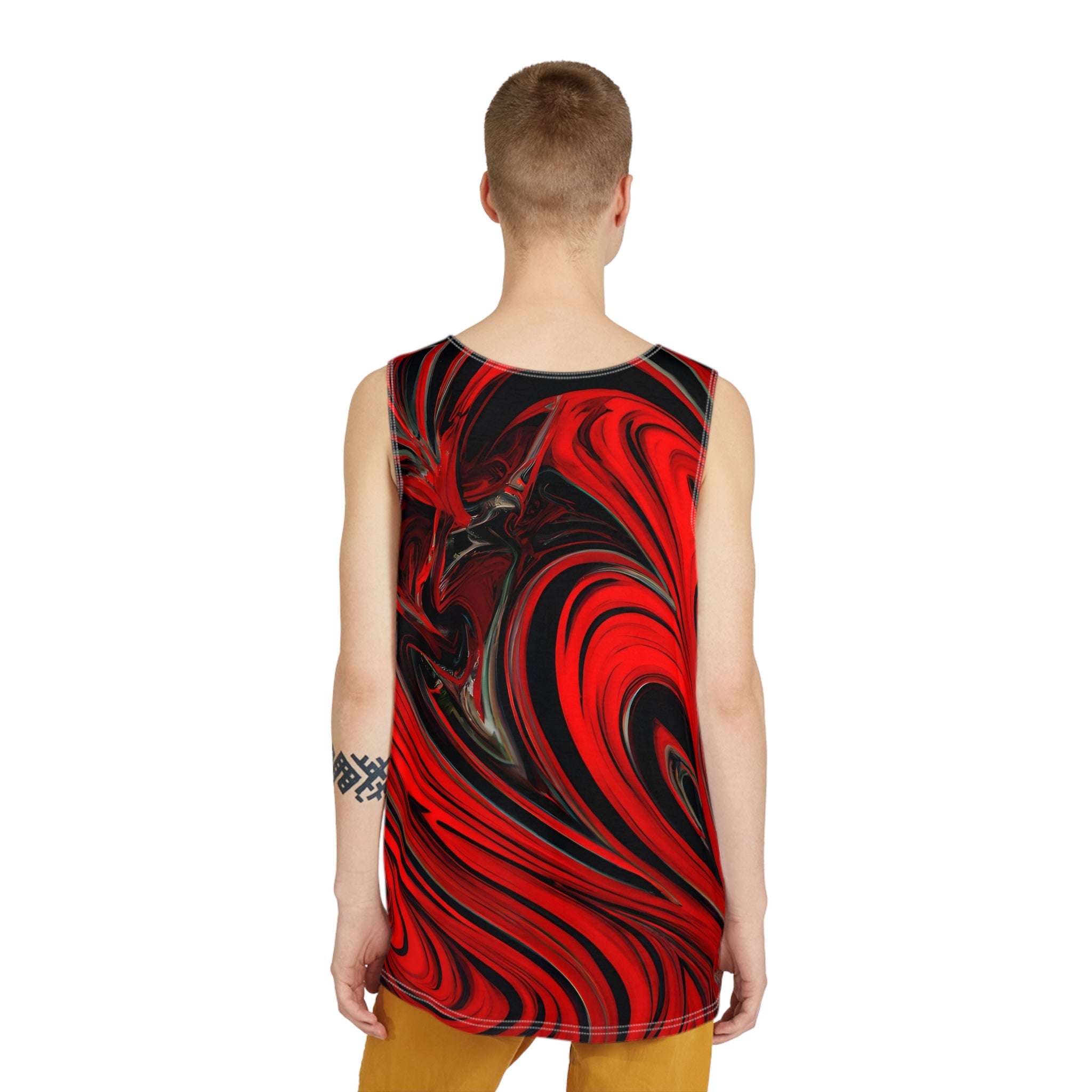 Tank Tops - Men's Raging Heart Tank Top - Acid Daddy