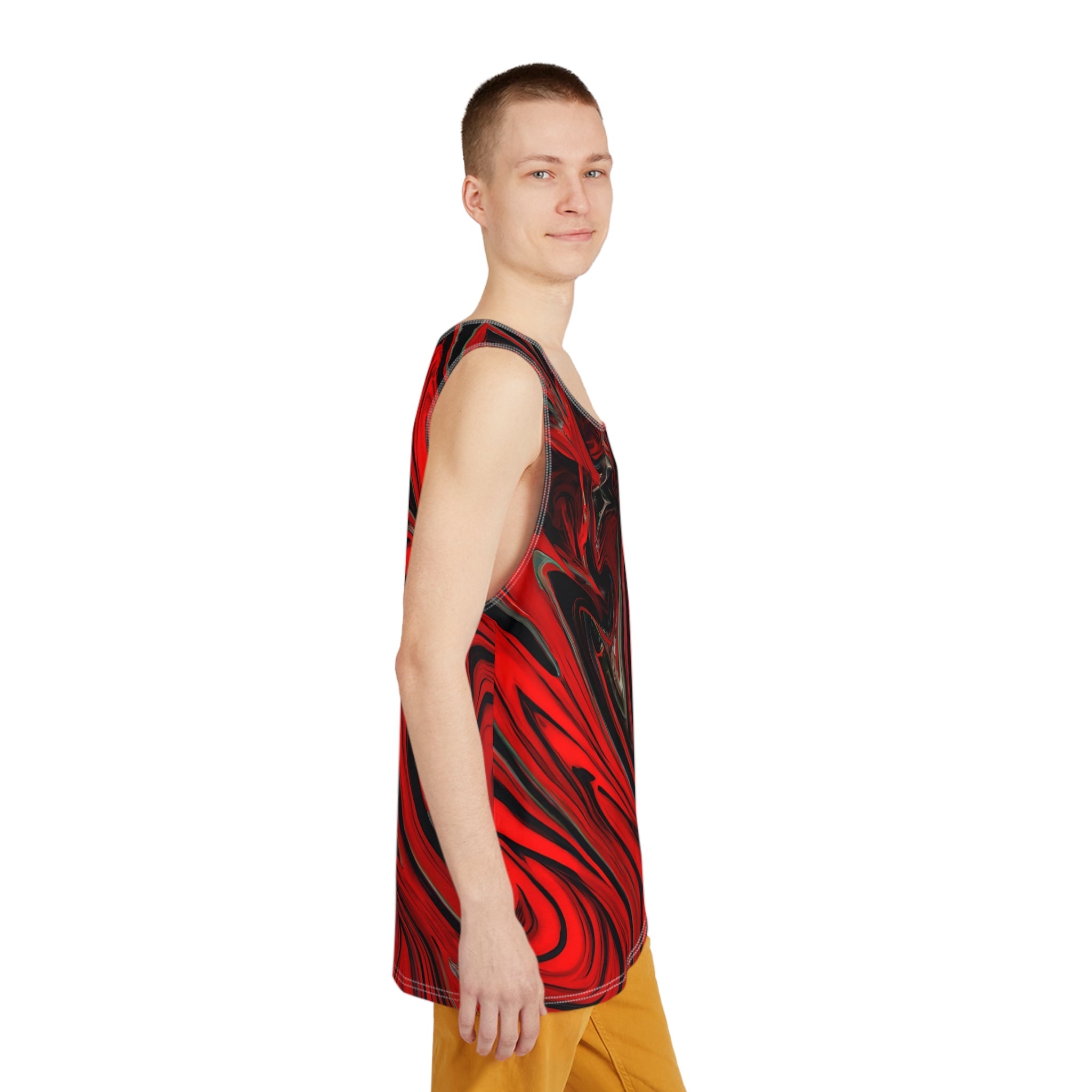 Tank Tops - Men's Raging Heart Tank Top - Acid Daddy