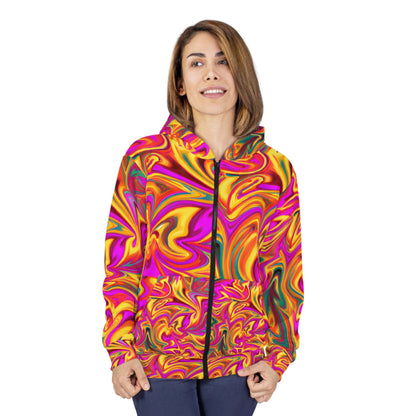 Zippered Hoodies - Daisy Carnival Unisex Zippered Hoodie - Acid Daddy