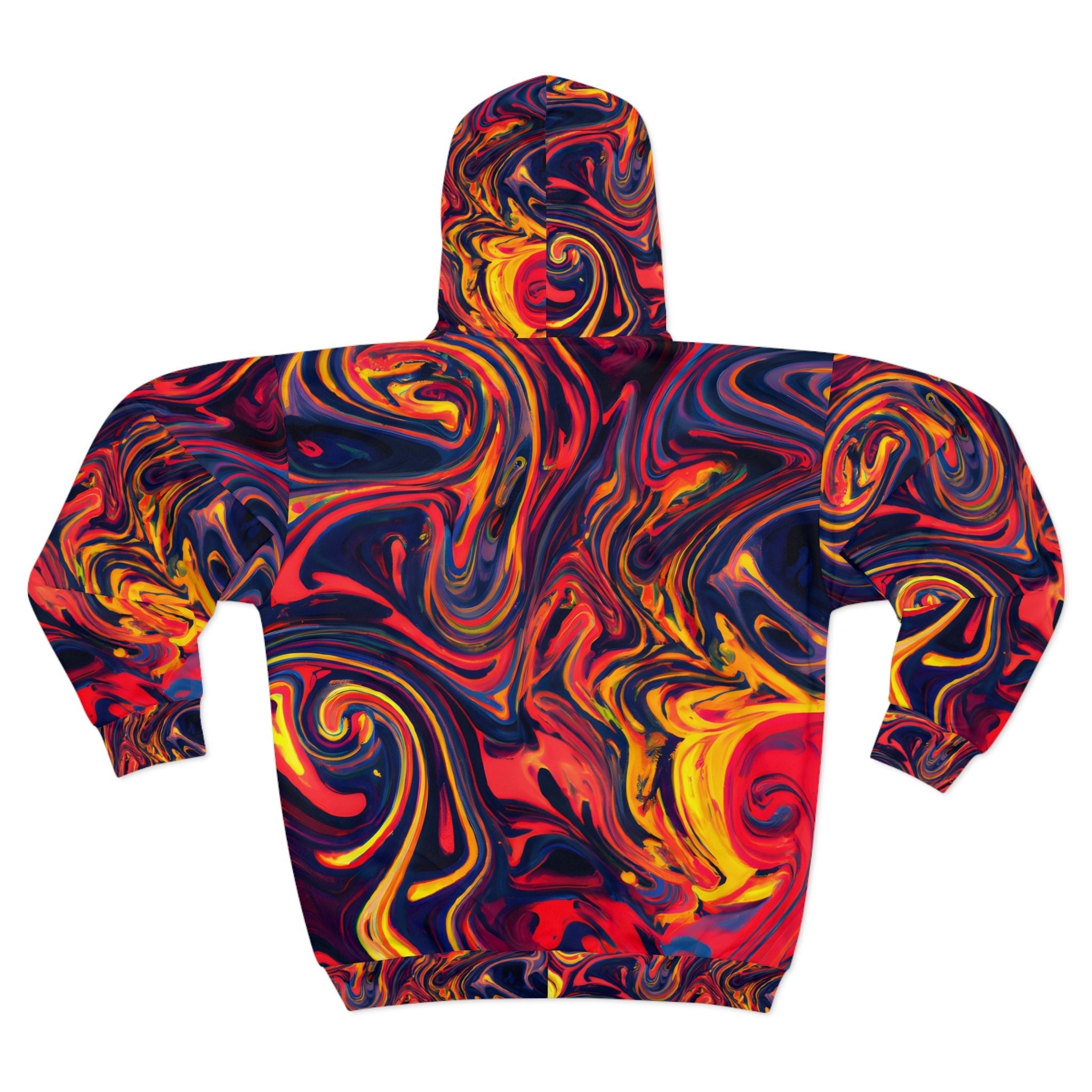 Zippered Hoodies - Up In Smoke Unisex Zippered Hoodie - Acid Daddy