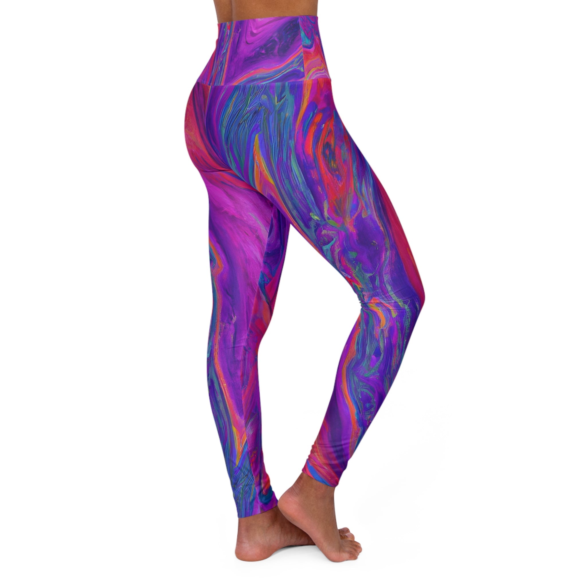 Festival Leggings - Celestial Purple Festival Leggings - Acid Daddy