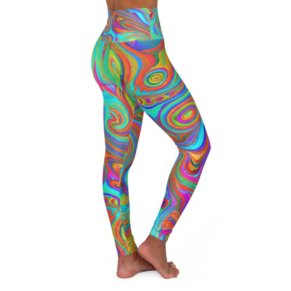 Festival Leggings - Hallucinating Sky Festival Leggings - Acid Daddy