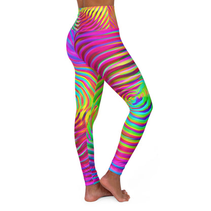 Festival Leggings - Neon Fibonacci Festival Leggings - Acid Daddy