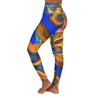 Festival Leggings - Psychedelic Swish Festival Leggings - Acid Daddy