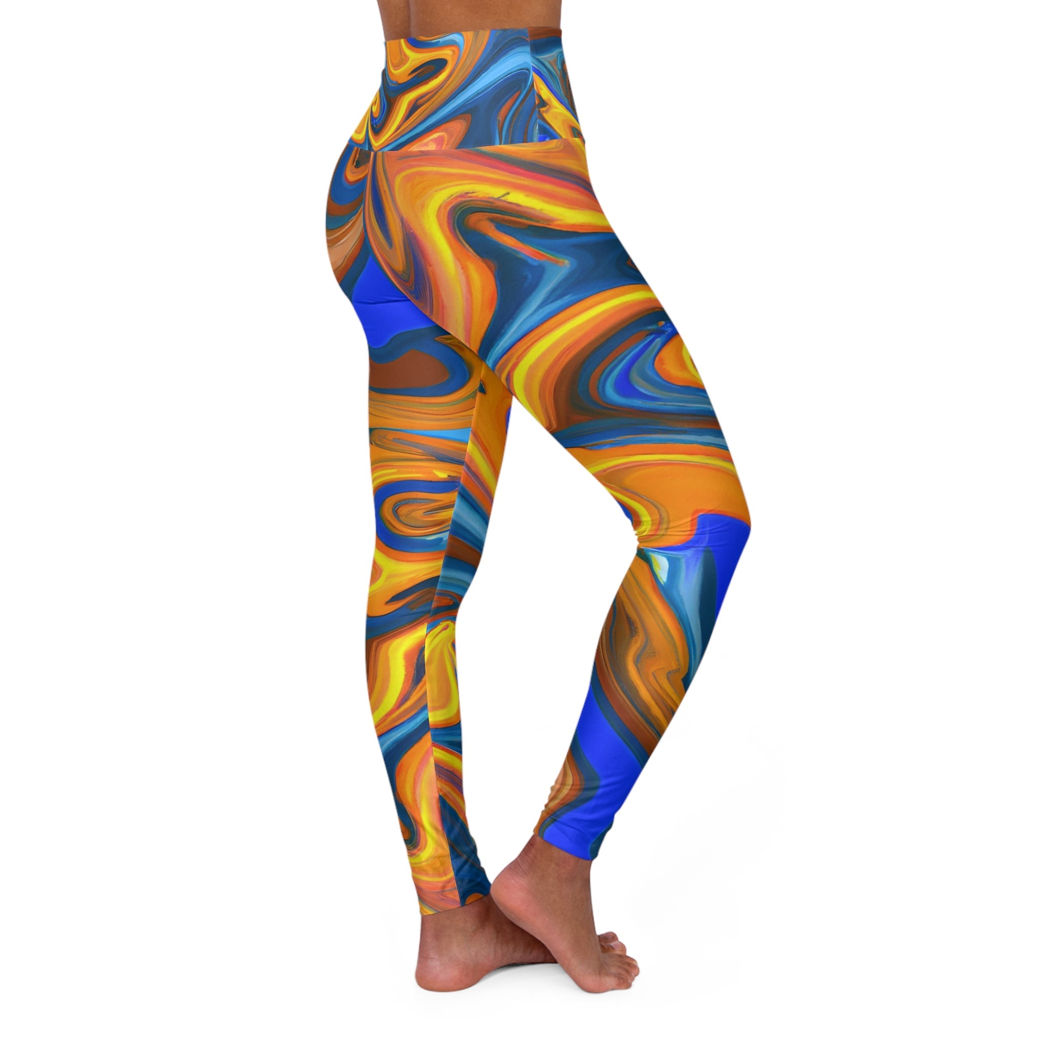 Festival Leggings - Psychedelic Swish Festival Leggings - Acid Daddy