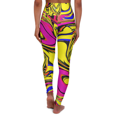 Festival Leggings - Yellow Smash Festival Leggings - Acid Daddy