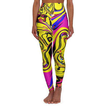 Festival Leggings - Yellow Smash Festival Leggings - Acid Daddy