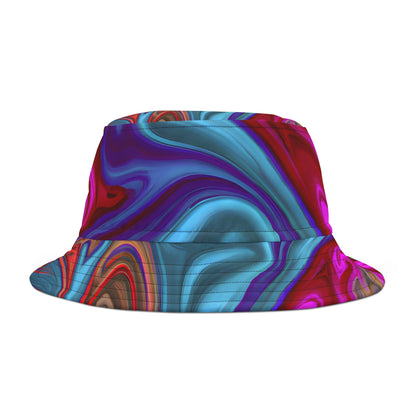 Hats - Festival Vibes Becca Pink Bucket Hat - Acid Daddy