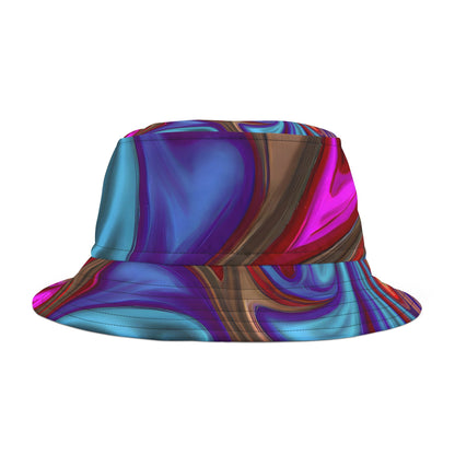 Hats - Festival Vibes Becca Pink Bucket Hat - Acid Daddy