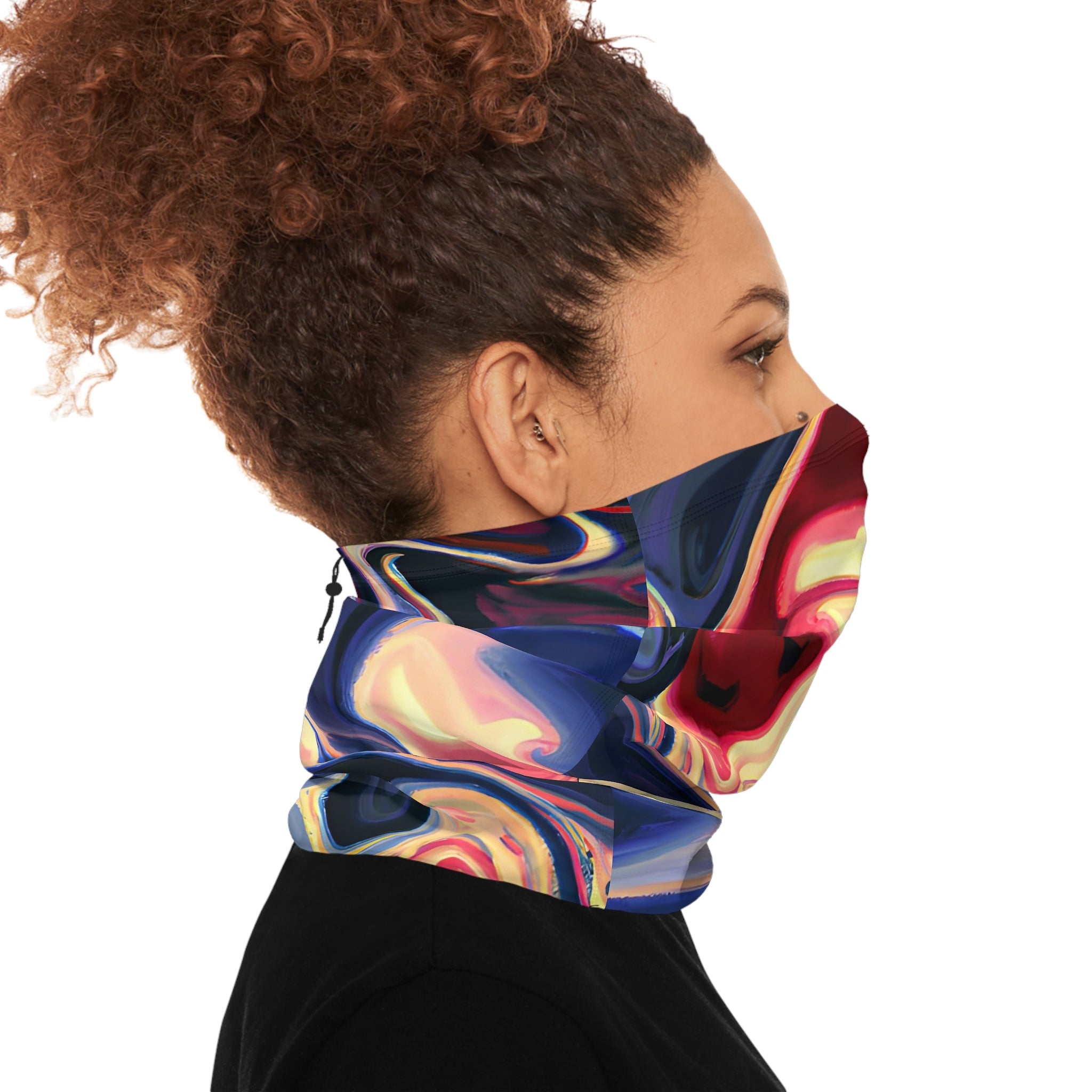 Gaiters - Ice Cream Avalanche Winter Neck Gaiter - Acid Daddy