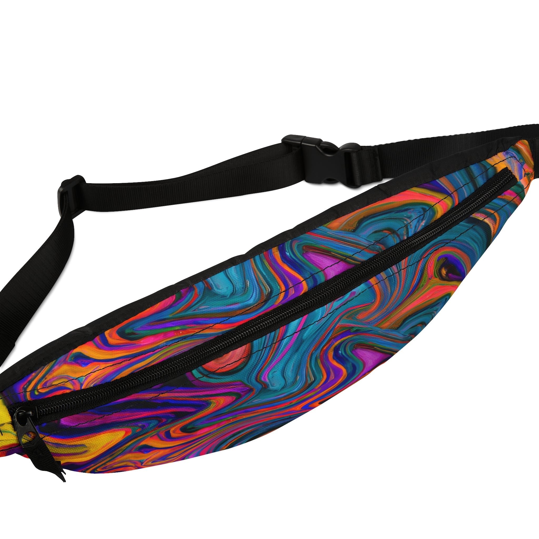 Fanny Packs - Infinity Swirl Festival Fanny Pack (Medium) - Acid Daddy