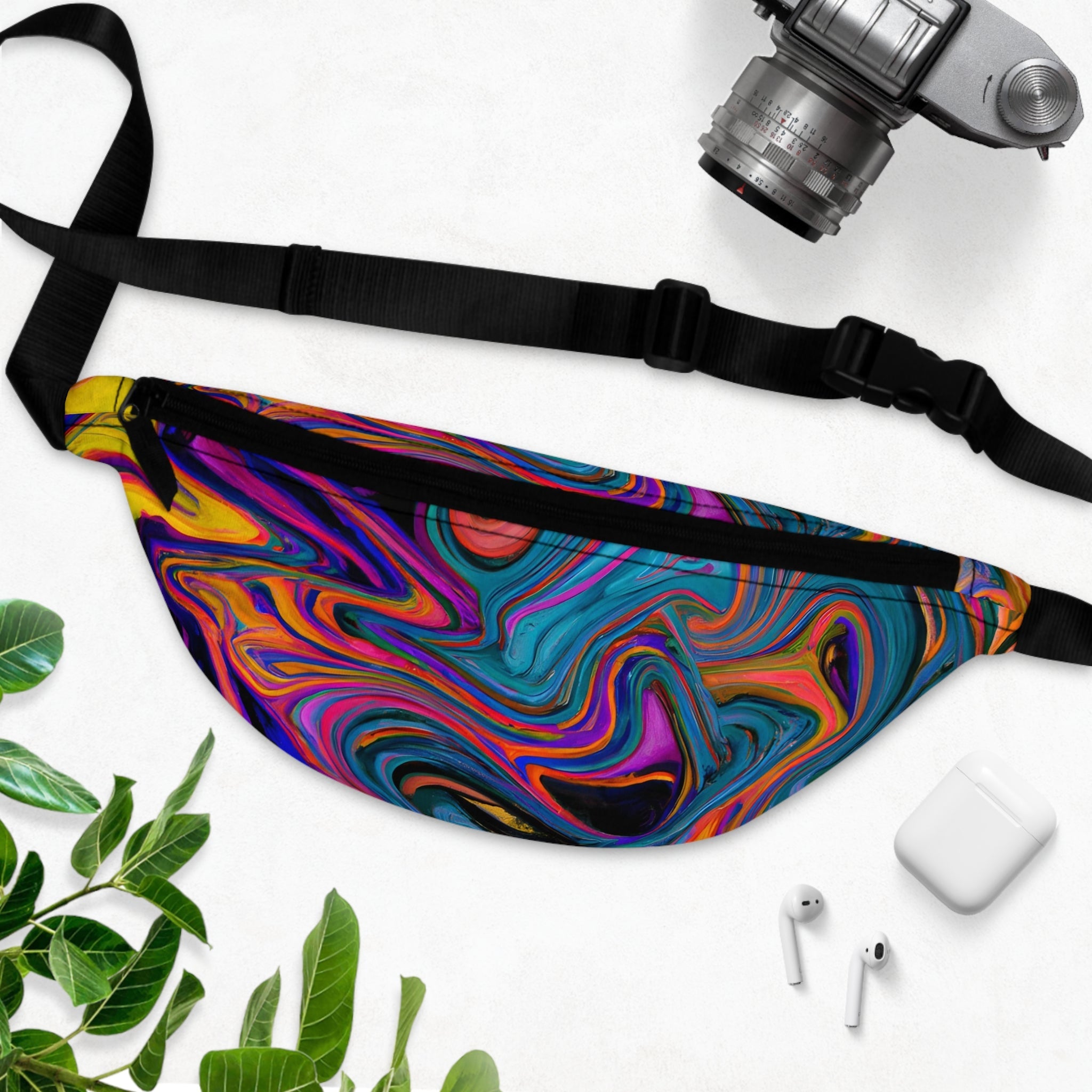 Fanny Packs - Infinity Swirl Festival Fanny Pack (Medium) - Acid Daddy