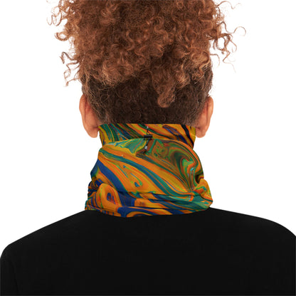 Gaiters - Jupiter Rising Pattern Winter Neck Gaiter - Acid Daddy