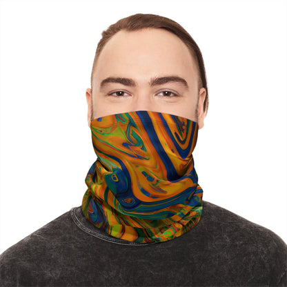 Gaiters - Jupiter Rising Pattern Winter Neck Gaiter - Acid Daddy