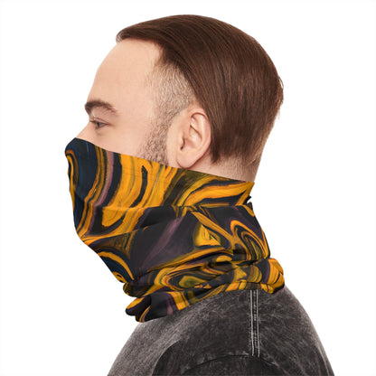 Gaiters - Kinetic Black Midweight Neck Gaiter - Acid Daddy