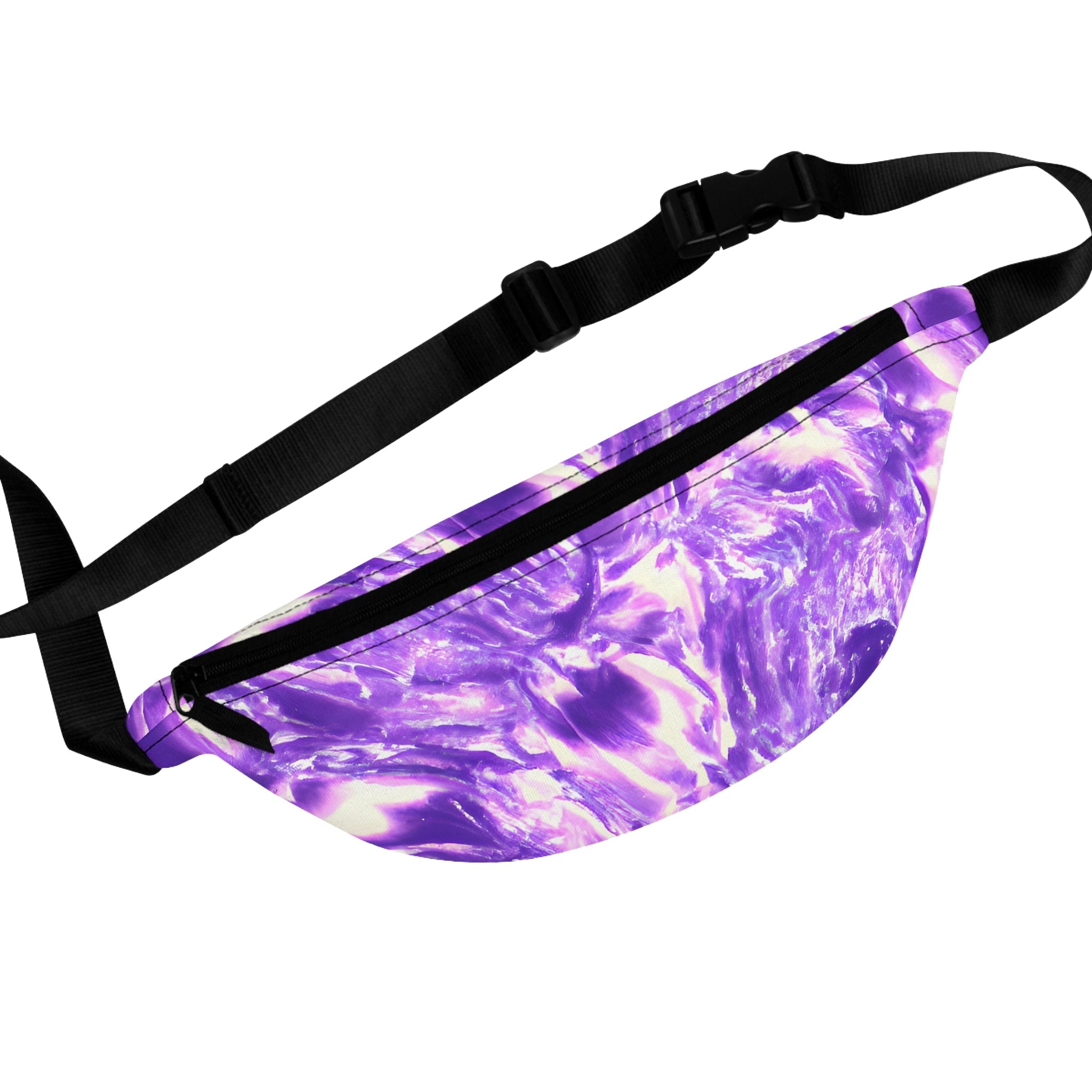 Fanny Packs - Lavender Mist Rave Festival Fanny Pack (Medium) - Acid Daddy