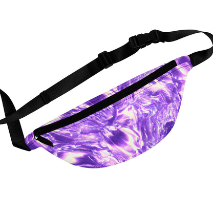 Fanny Packs - Lavender Mist Rave Festival Fanny Pack (Medium) - Acid Daddy