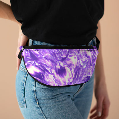 Fanny Packs - Lavender Mist Rave Festival Fanny Pack (Medium) - Acid Daddy