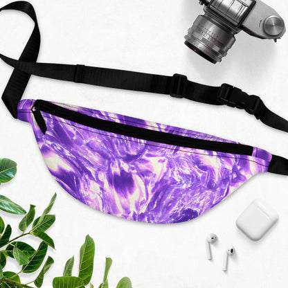 Fanny Packs - Lavender Mist Rave Festival Fanny Pack (Medium) - Acid Daddy