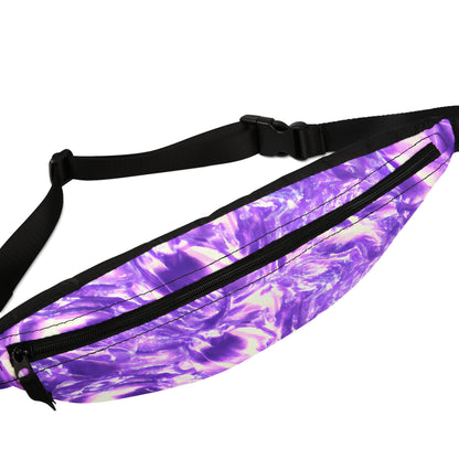 Fanny Packs - Lavender Mist Rave Festival Fanny Pack (Medium) - Acid Daddy