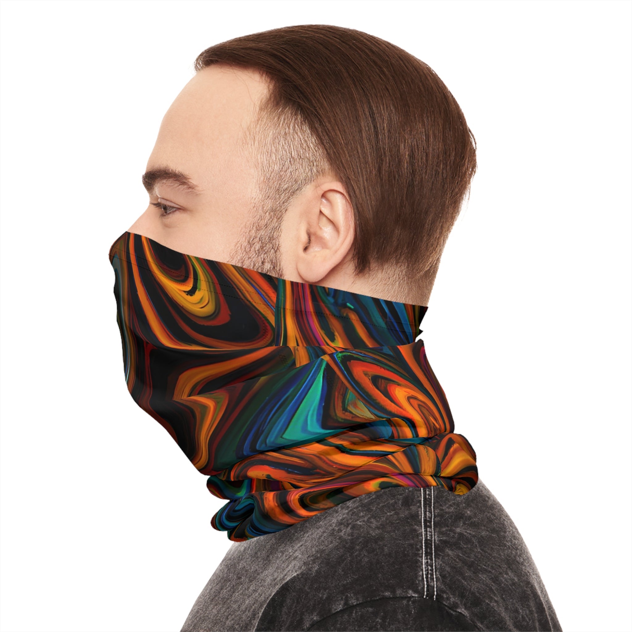 Gaiters - Lost Forest Bend Midweight Neck Gaiter - Acid Daddy