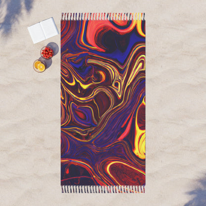 Beach Blankets - Lost In Space Trippy Beach Blanket - Acid Daddy