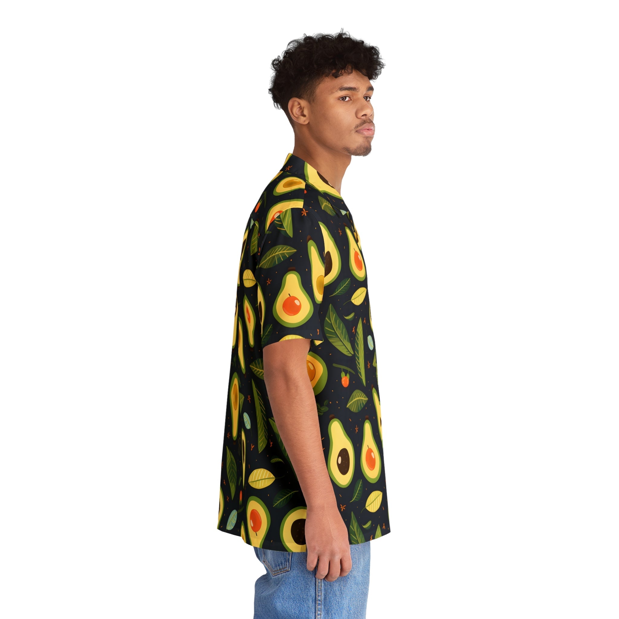 Hawaiian Shirts - Men's Avocado Extravaganza Hawaiian Shirt - Acid Daddy