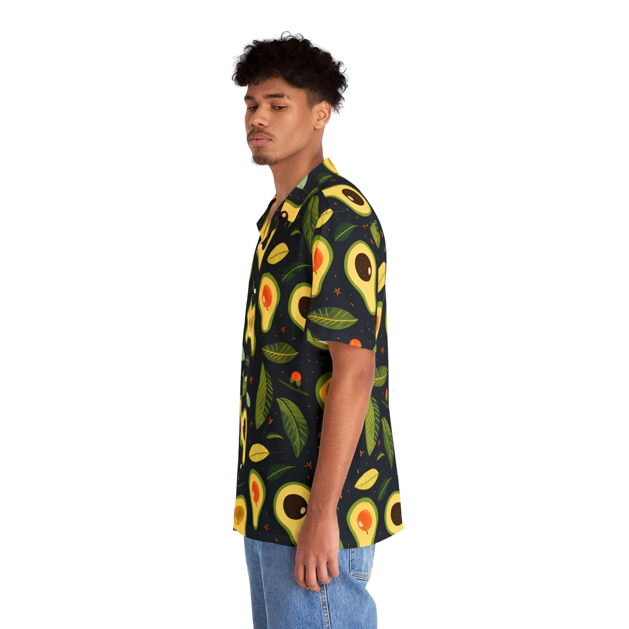 Hawaiian Shirts - Men's Avocado Extravaganza Hawaiian Shirt - Acid Daddy