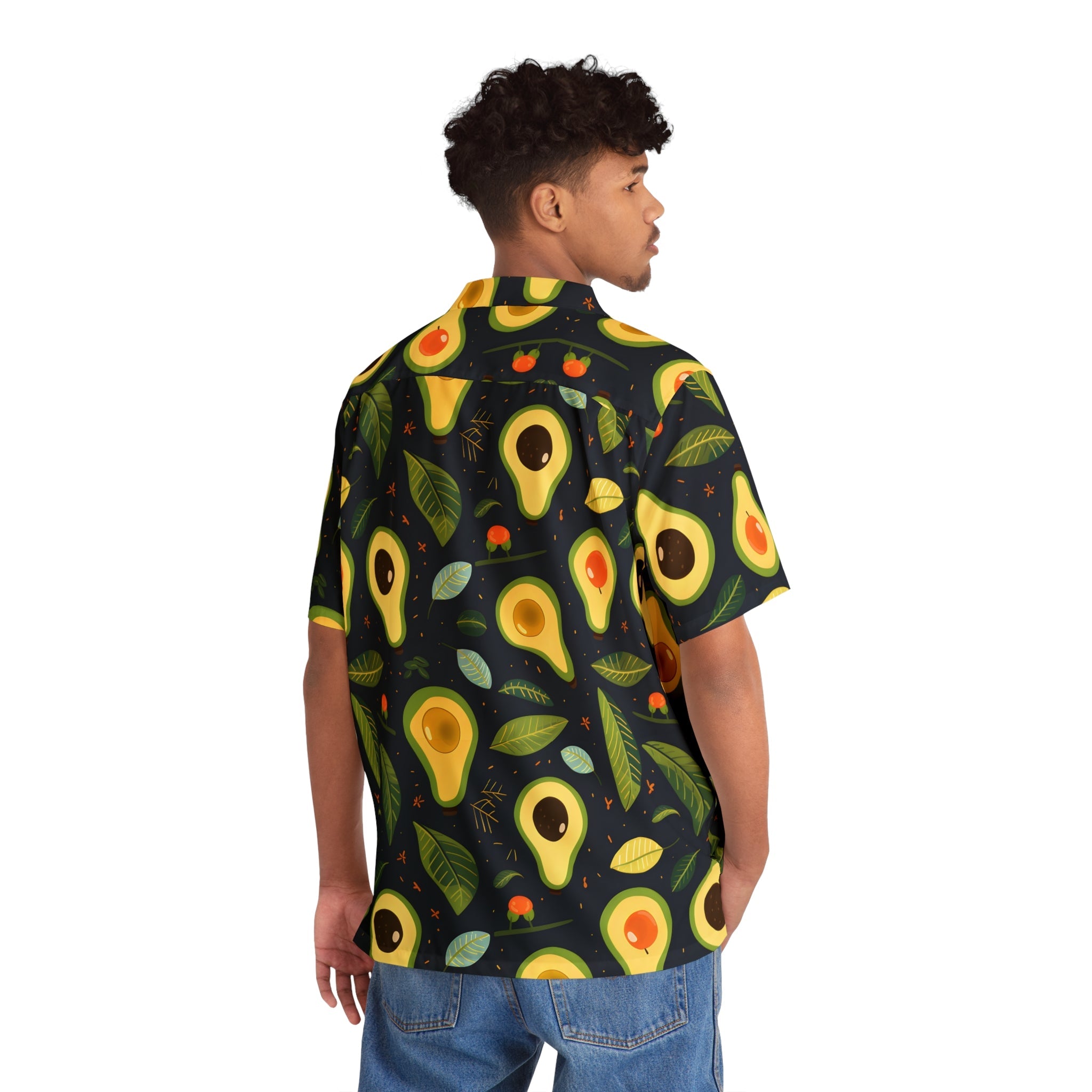 Hawaiian Shirts - Men's Avocado Extravaganza Hawaiian Shirt - Acid Daddy