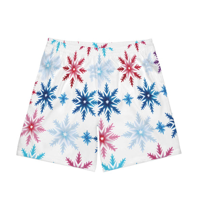 Beach Shorts - Men's Colorado Snowflakes Beach Shorts - Acid Daddy