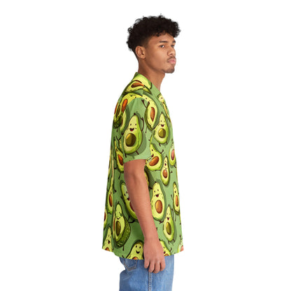 Hawaiian Shirts - Men's Festive Avocado Hawaiian Shirt - Acid Daddy