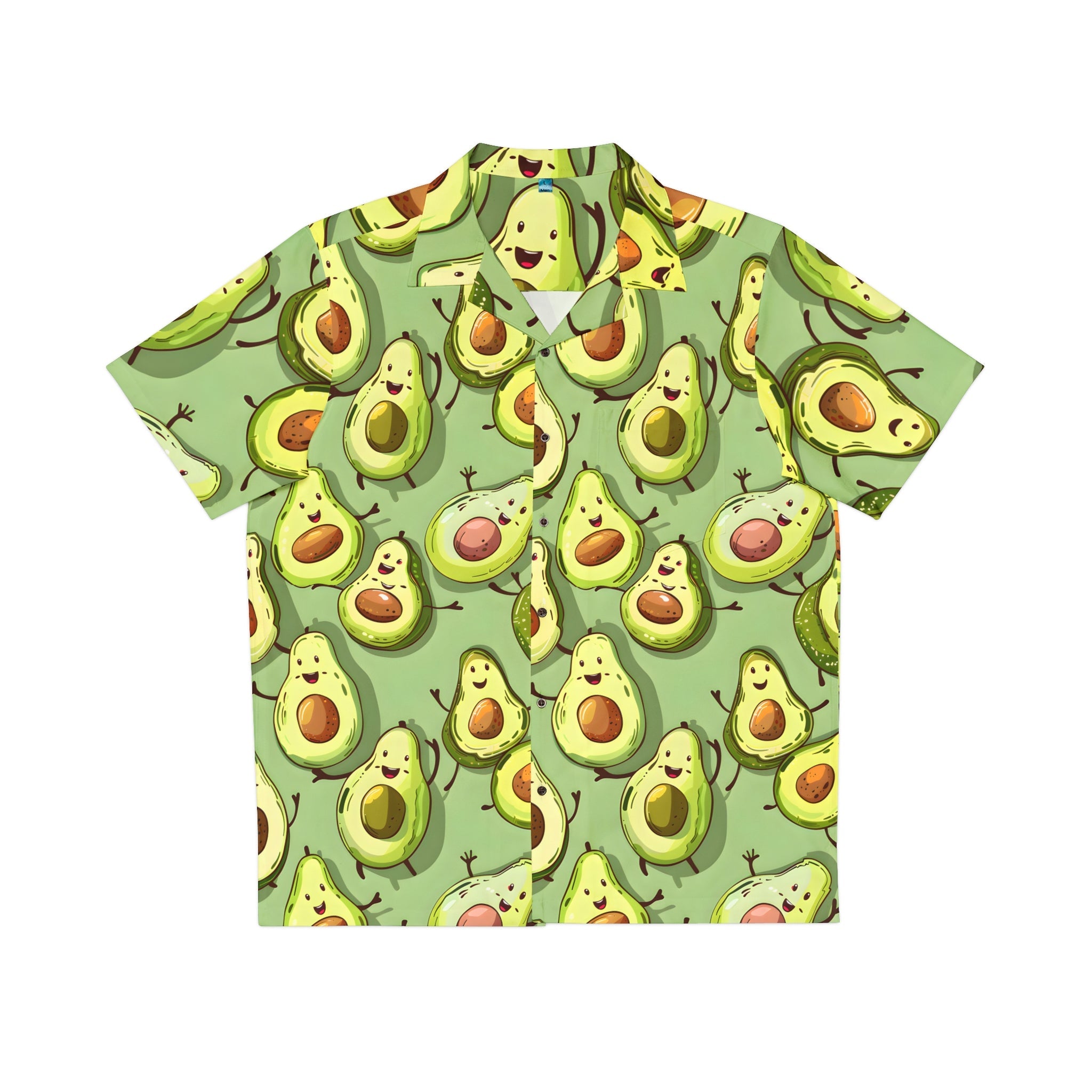 Hawaiian Shirts - Men's Festive Avocado Hawaiian Shirt - Acid Daddy