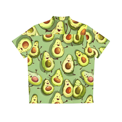 Hawaiian Shirts - Men's Festive Avocado Hawaiian Shirt - Acid Daddy