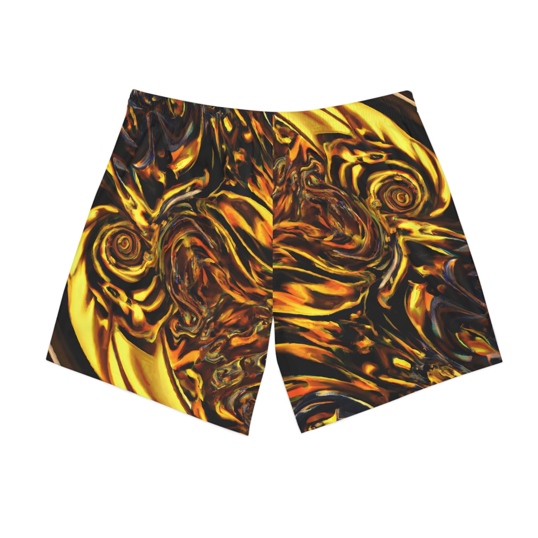 Beach Shorts - Men's Flame Broiled Beach Shorts - Acid Daddy