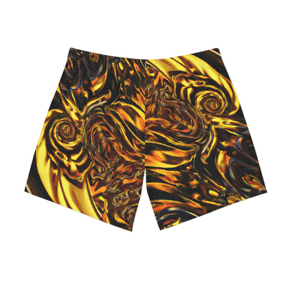 Beach Shorts - Men's Flame Broiled Beach Shorts - Acid Daddy