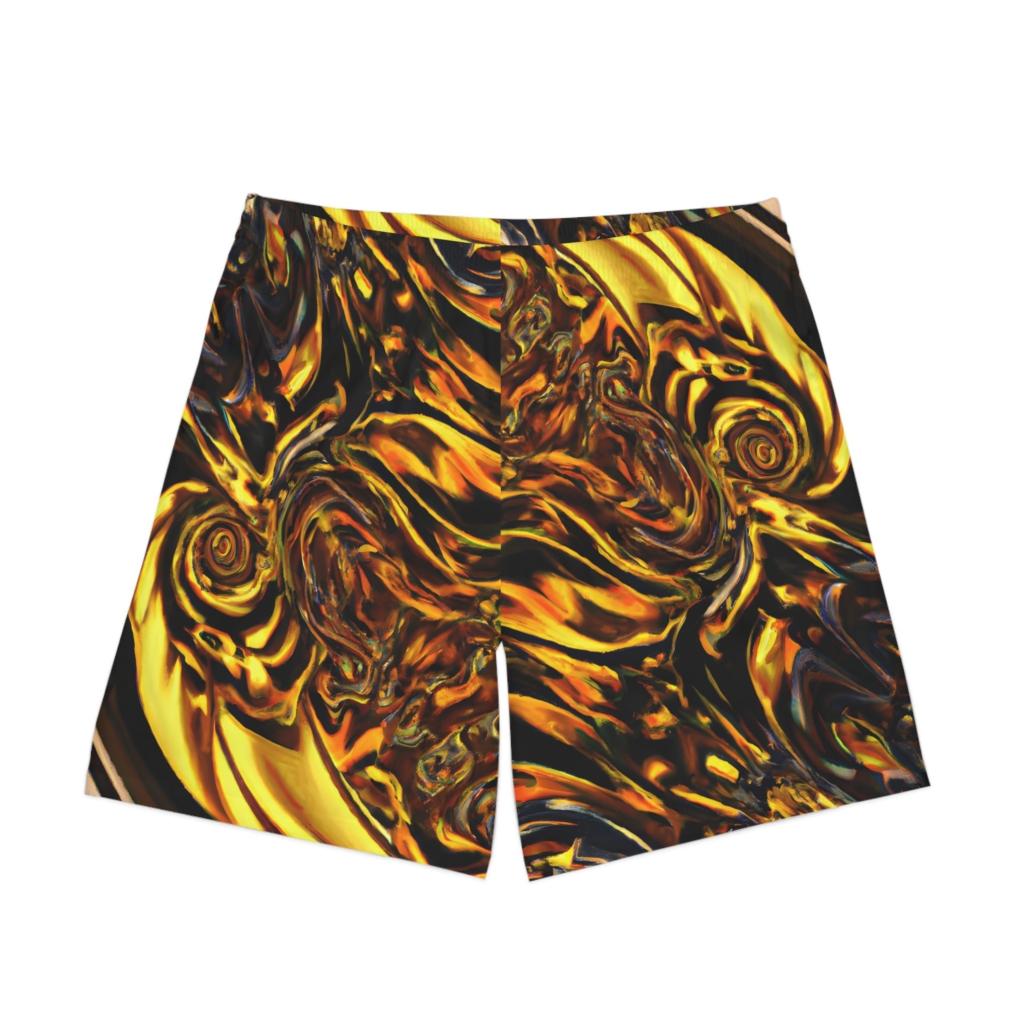 Beach Shorts - Men's Flame Broiled Beach Shorts - Acid Daddy