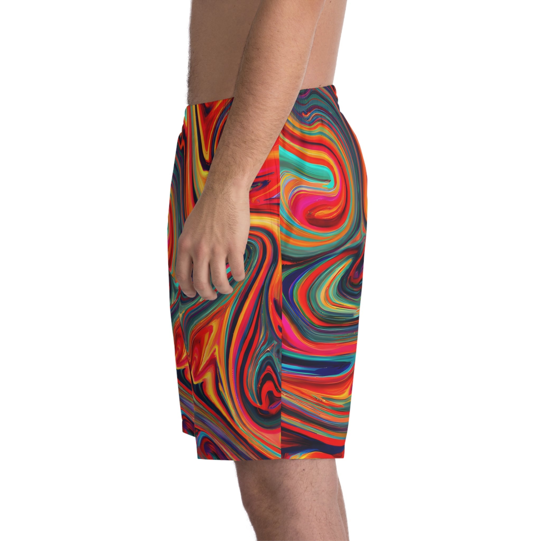 Beach Shorts - Men's Flash Fire Beach Shorts - Acid Daddy