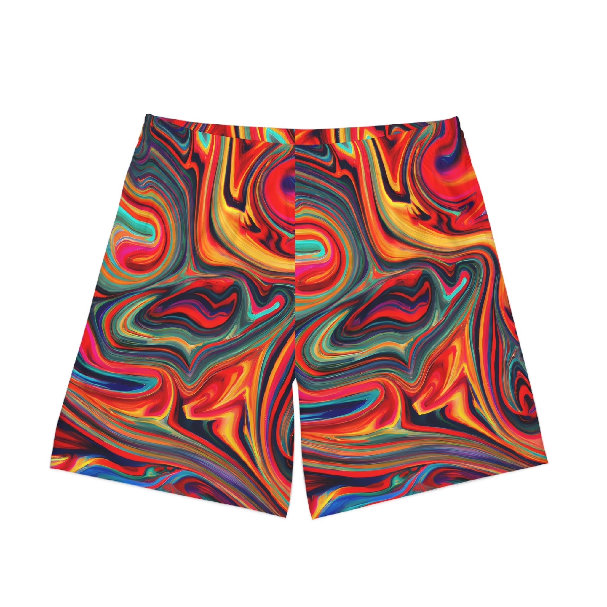 Beach Shorts - Men's Flash Fire Beach Shorts - Acid Daddy