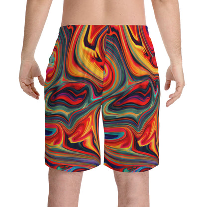 Beach Shorts - Men's Flash Fire Beach Shorts - Acid Daddy