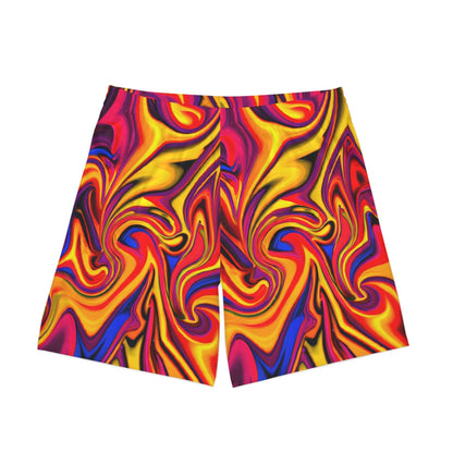 Beach Shorts - Men's Fruity Banter Fun Beach Shorts - Acid Daddy