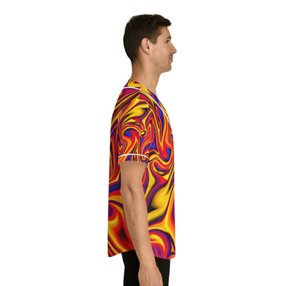 Hawaiian Shirts - Men's Fruity Baseball Jersey - Acid Daddy