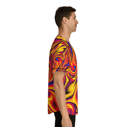 Hawaiian Shirts - Men's Fruity Baseball Jersey - Acid Daddy