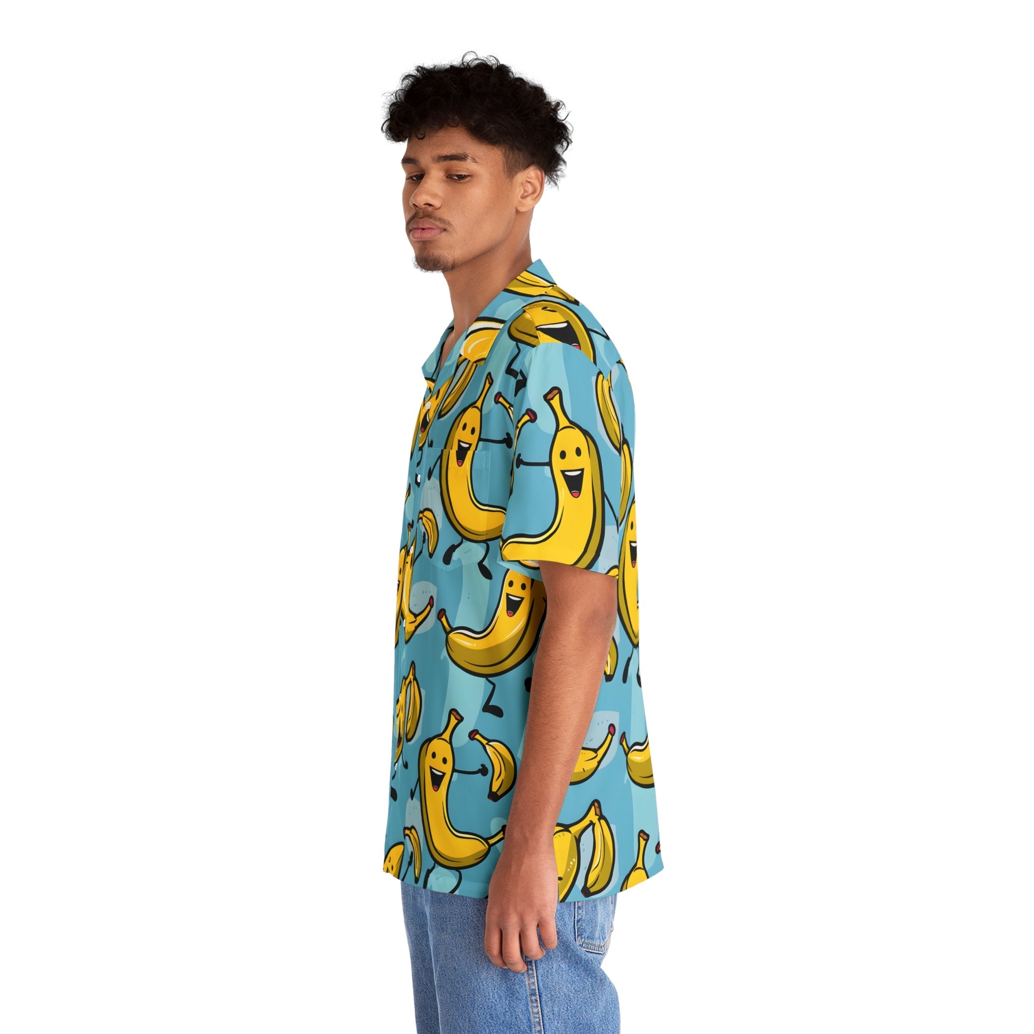 Hawaiian Shirts - Men's Happy Banana Hawaiian Shirt - Acid Daddy