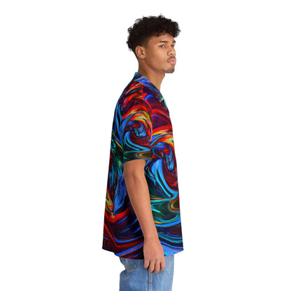 Hawaiian Shirts - Men's Illusory Hawaiian Shirt - Acid Daddy