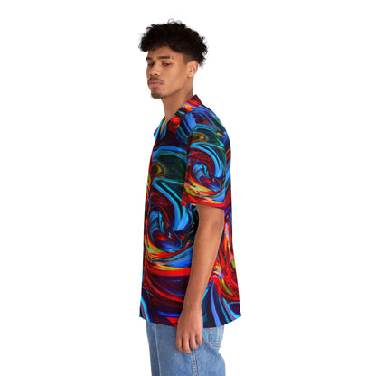 Hawaiian Shirts - Men's Illusory Hawaiian Shirt - Acid Daddy