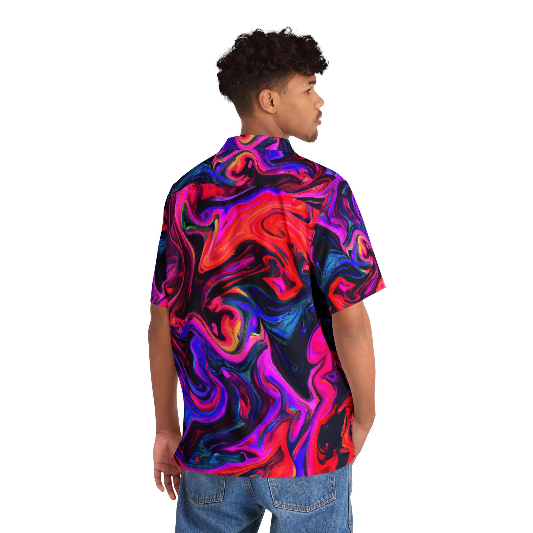 Hawaiian Shirts - Men's Infinity Hawaiian Shirt - Acid Daddy