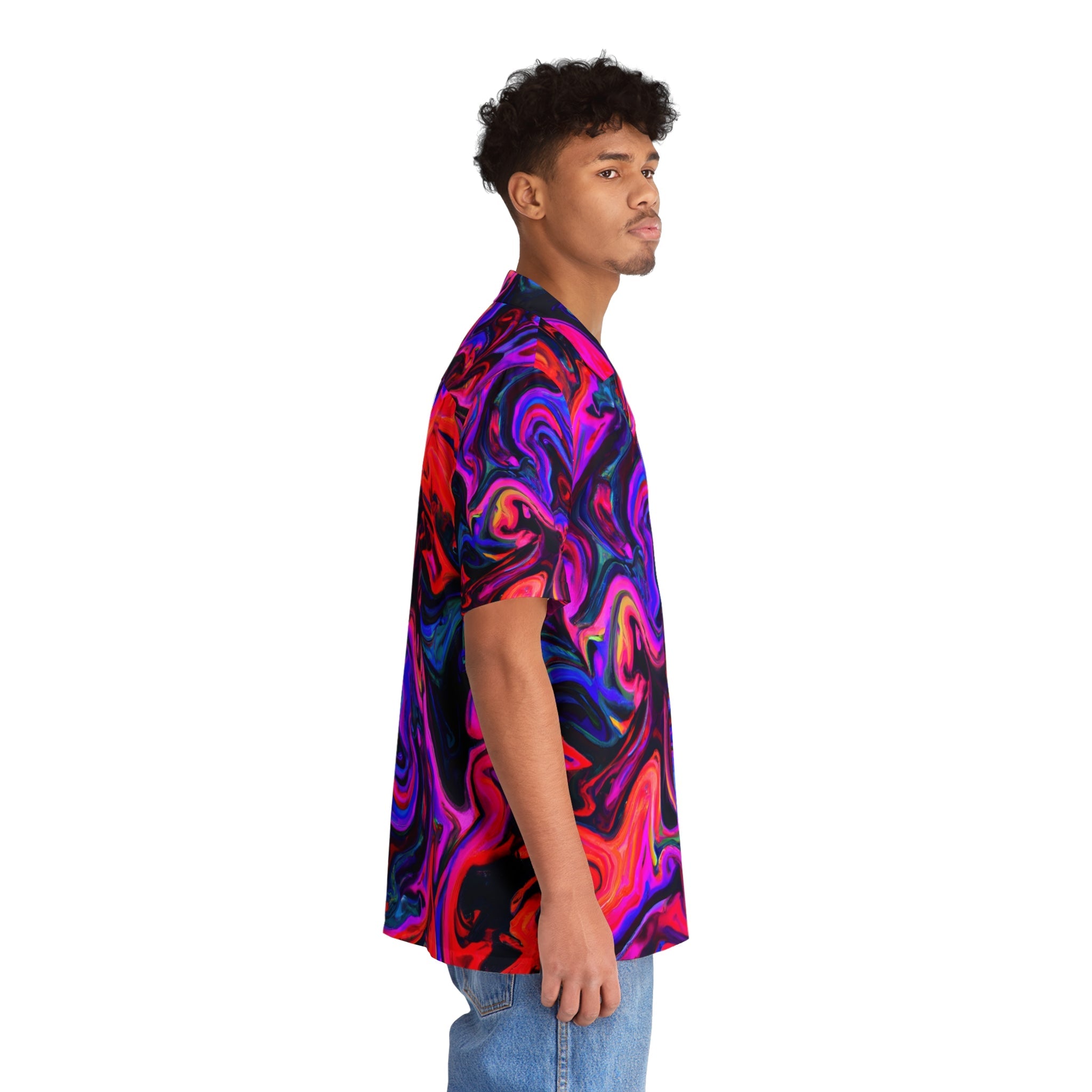 Hawaiian Shirts - Men's Infinity Hawaiian Shirt - Acid Daddy