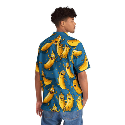 Hawaiian Shirts - Men's Joyful Banana Fest Hawaiian Shirt - Acid Daddy