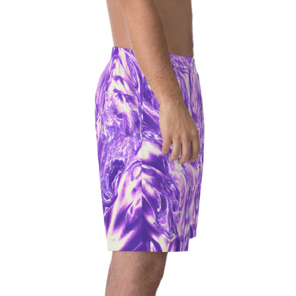 Beach Shorts - Men's Lavender Mist Surf Beach Shorts - Acid Daddy